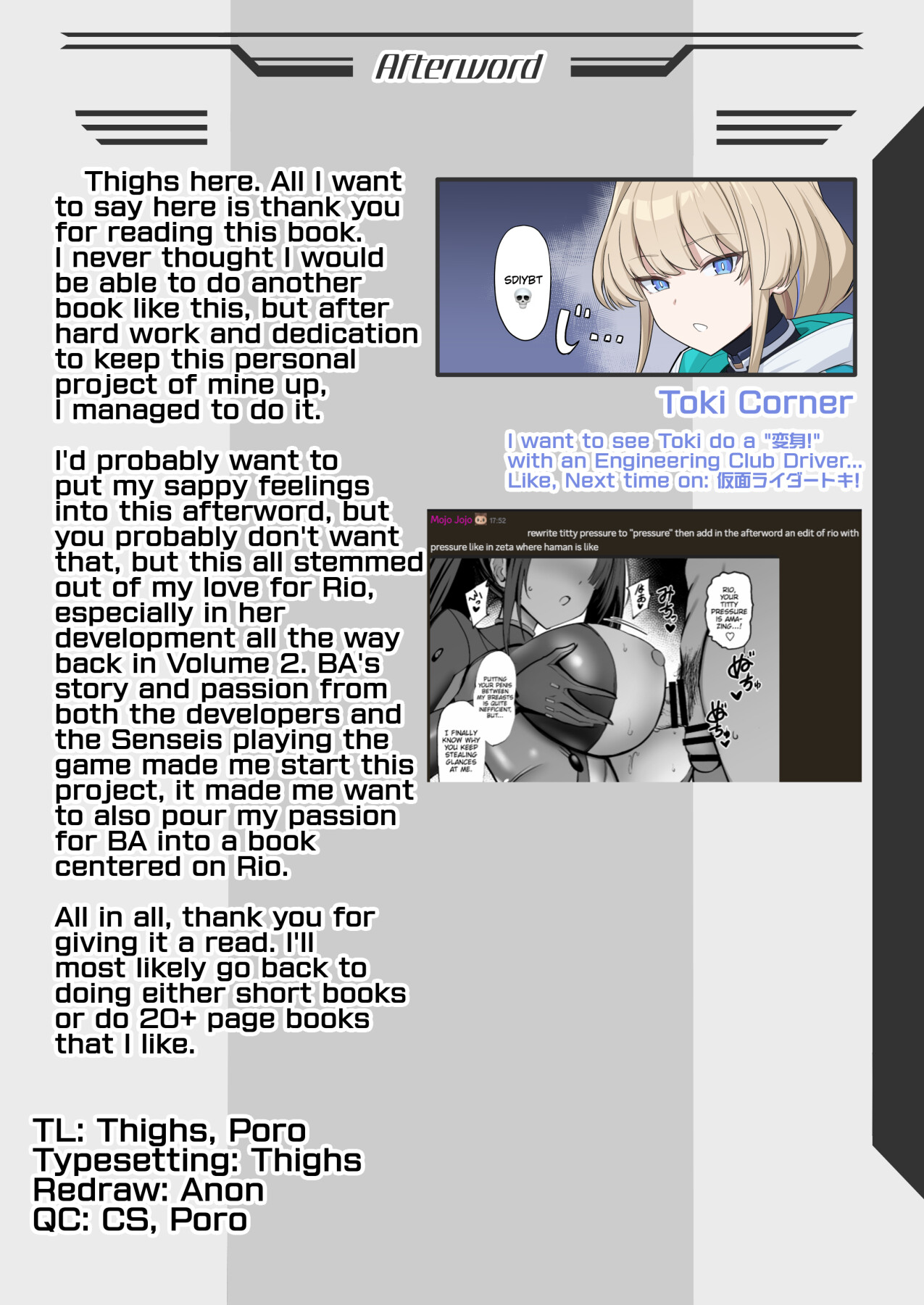 Hentai Manga Comic-Battle Suit Rio Lovey-Dovey Ero Anthology "There's No Way You're Going Into Battle In That Suit, Right?"-Read-79